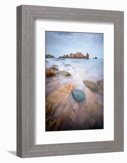 Rock Beach on Brehat Island 2-Philippe Manguin-Framed Photographic Print