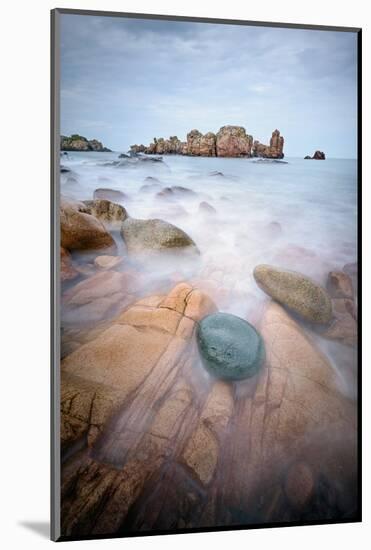 Rock Beach on Brehat Island 2-Philippe Manguin-Mounted Photographic Print