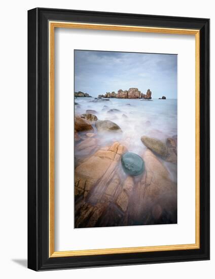Rock Beach on Brehat Island 2-Philippe Manguin-Framed Photographic Print
