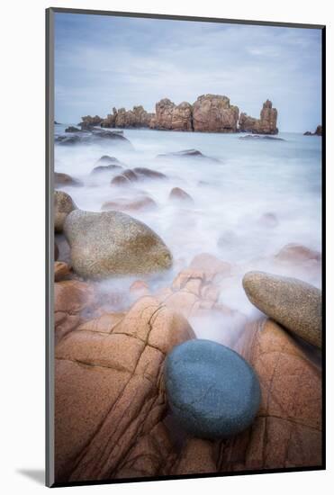 Rock Beach on Brehat Island 3-Philippe Manguin-Mounted Photographic Print