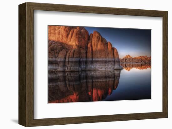 Rock Blocker-Bob Larson-Framed Art Print