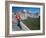 Rock Climber Ascends Slabs at the Base of the Huge Cliff known as the Apron, Yosemite Valley-David Pickford-Framed Photographic Print