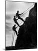 Rock Climbing Teenagers-null-Mounted Photographic Print