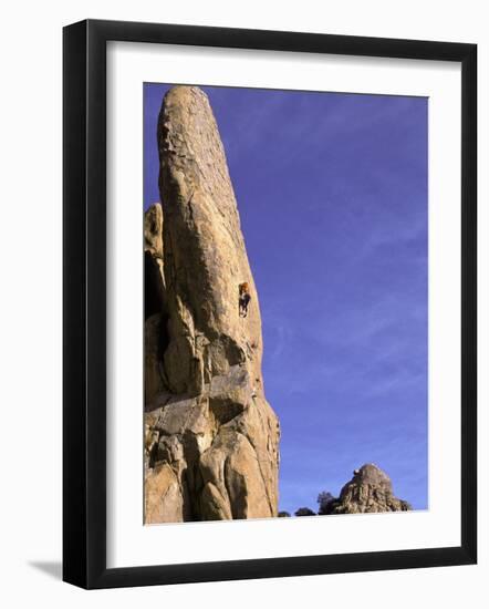 Rock Climbing-Mitch Diamond-Framed Photographic Print