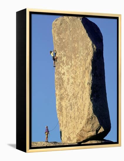 Rock Climbing-Greg Epperson-Framed Premier Image Canvas