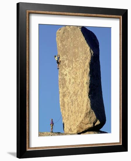 Rock Climbing-Greg Epperson-Framed Photographic Print