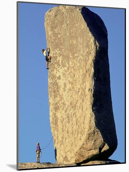 Rock Climbing-Greg Epperson-Mounted Photographic Print