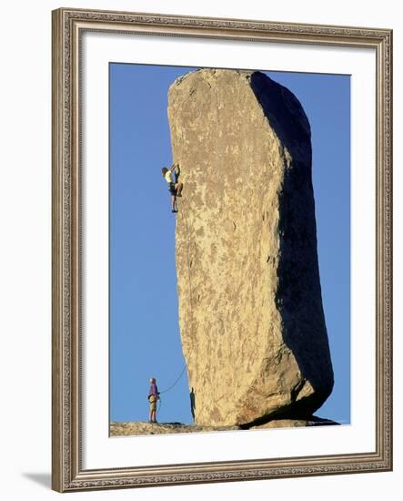 Rock Climbing-Greg Epperson-Framed Photographic Print