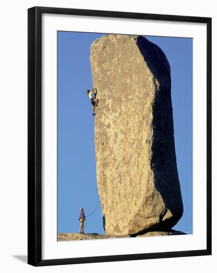 Rock Climbing-Greg Epperson-Framed Photographic Print