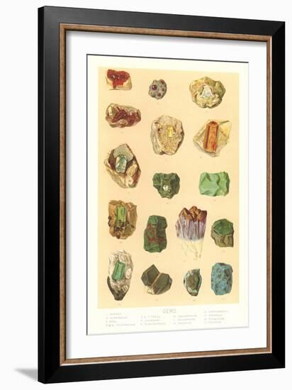 Rock Collection-null-Framed Art Print