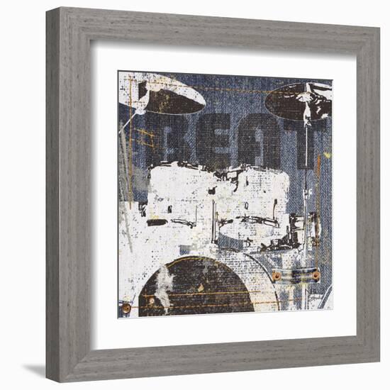 Rock Concert I-null-Framed Art Print