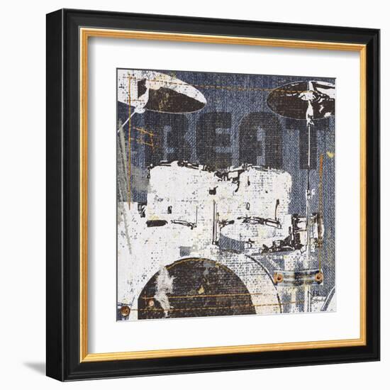 Rock Concert I-null-Framed Art Print