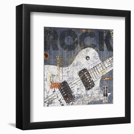 Rock Concert II-null-Framed Art Print