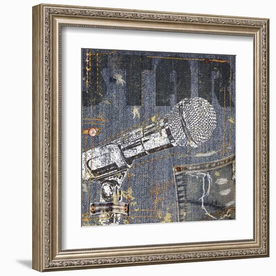 Rock Concert IV-null-Framed Art Print