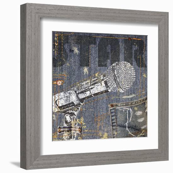 Rock Concert IV-null-Framed Art Print