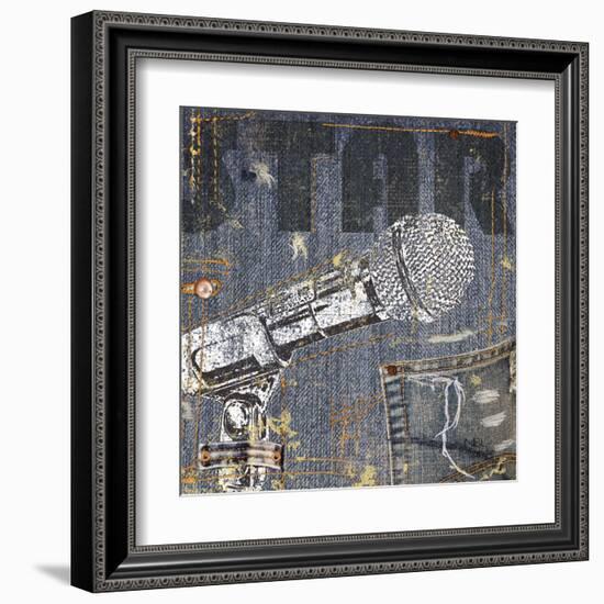 Rock Concert IV-null-Framed Art Print