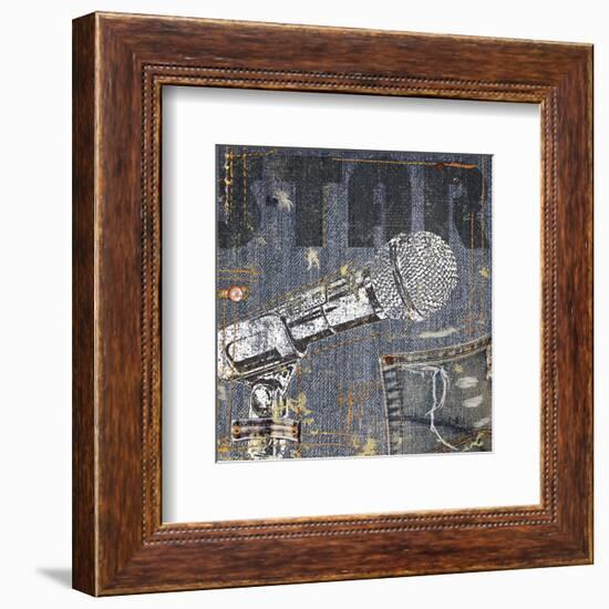 Rock Concert IV-null-Framed Art Print