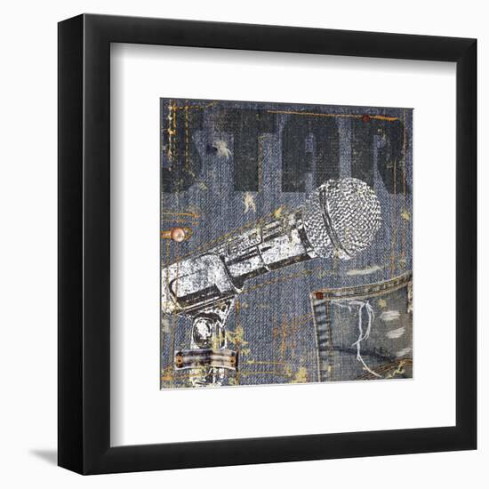 Rock Concert IV-null-Framed Art Print