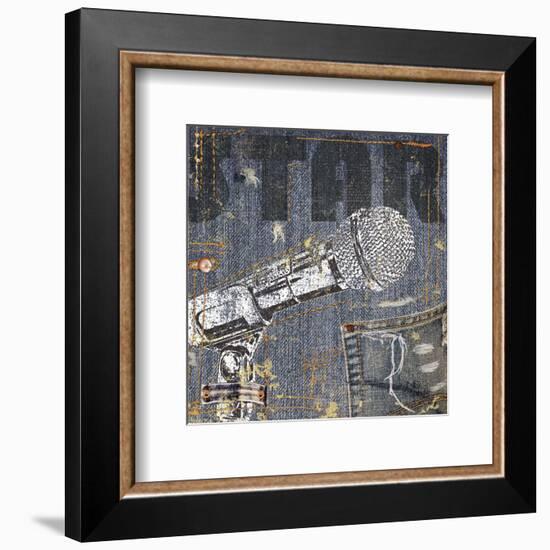 Rock Concert IV-null-Framed Art Print