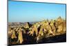 Rock-Cut Topography at Uchisar, Cappadocia, Anatolia, Turkey, Asia Minor-Christian Kober-Mounted Photographic Print