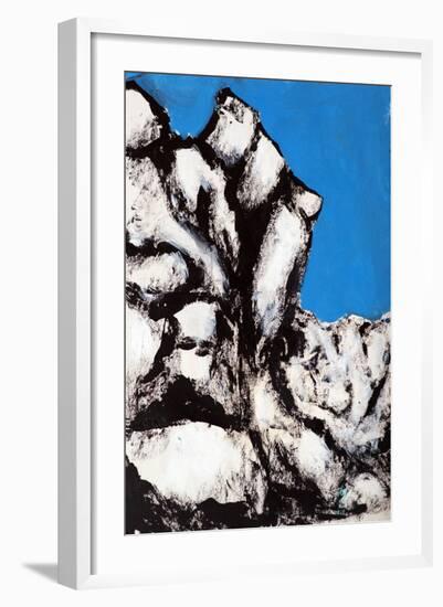 Rock Face, 2011-Rob Woods-Framed Giclee Print