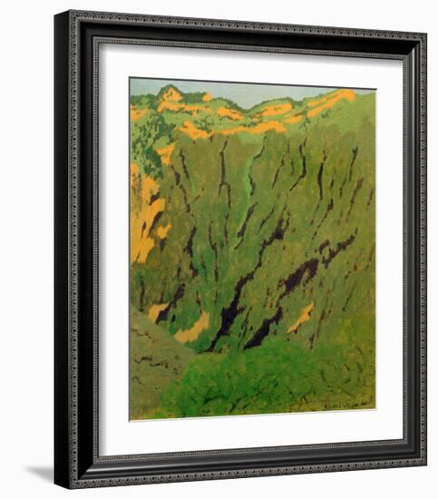 Rock Face Near Bex-Félix Vallotton-Framed Giclee Print