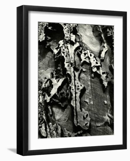 Rock Formation, 1971-Brett Weston-Framed Photographic Print