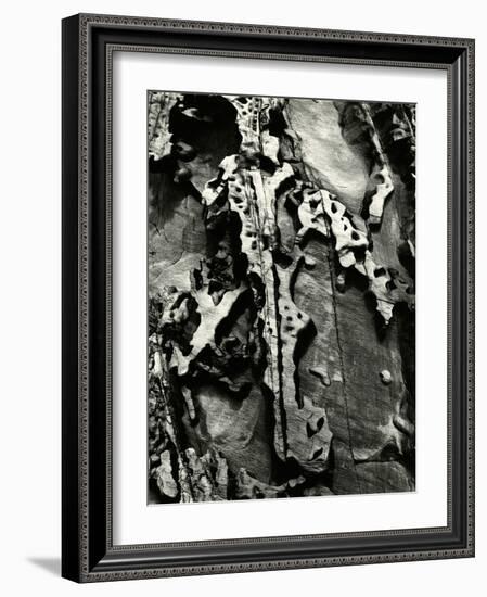 Rock Formation, 1971-Brett Weston-Framed Photographic Print