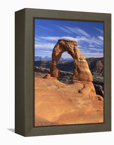 Rock Formation Caused by Erosion known as Delicate Arch, Arches National Park, Utah, USA-Gavin Hellier-Framed Premier Image Canvas