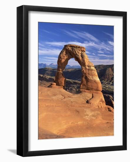 Rock Formation Caused by Erosion known as Delicate Arch, Arches National Park, Utah, USA-Gavin Hellier-Framed Photographic Print