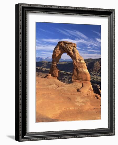 Rock Formation Caused by Erosion known as Delicate Arch, Arches National Park, Utah, USA-Gavin Hellier-Framed Photographic Print