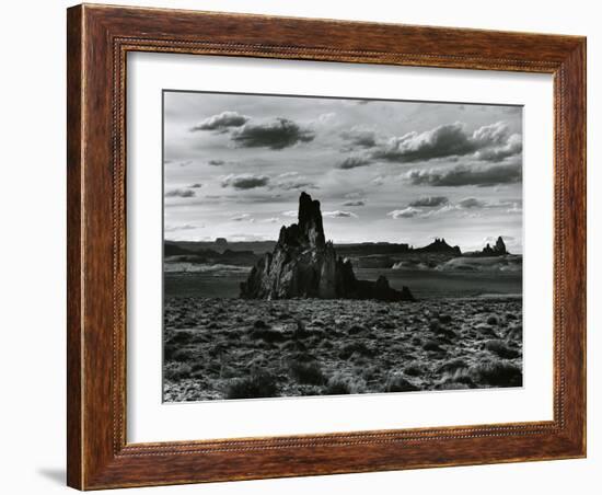 Rock Formation, Desert Landscape, c. 1970-Brett Weston-Framed Premium Photographic Print