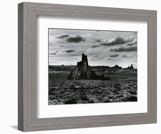 Rock Formation, Desert Landscape, c. 1970-Brett Weston-Framed Photographic Print