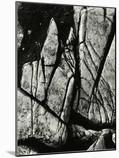 Rock Formation, Europe, 1971-Brett Weston-Mounted Photographic Print