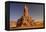 Rock formation in Tadrart, Sahara desert, Algeria, Africa-Michal Szafarczyk-Framed Premier Image Canvas