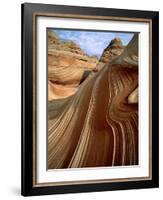Rock formation in the Paria Canyon, Utah-Roland Gerth-Framed Photographic Print