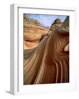 Rock formation in the Paria Canyon, Utah-Roland Gerth-Framed Photographic Print