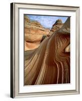 Rock formation in the Paria Canyon, Utah-Roland Gerth-Framed Photographic Print