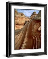 Rock formation in the Paria Canyon, Utah-Roland Gerth-Framed Photographic Print