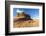 Rock formation on the way to Delicate Arch, Arches National Park, Moab, Grand County, Utah, United -Francesco Vaninetti-Framed Photographic Print