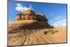 Rock formation on the way to Delicate Arch, Arches National Park, Moab, Grand County, Utah, United -Francesco Vaninetti-Mounted Photographic Print