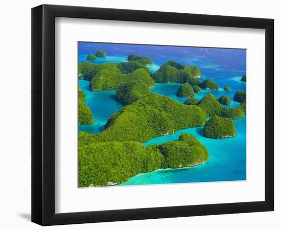 Rock Formations and Islets of the Rock Islands-Bob Krist-Framed Photographic Print