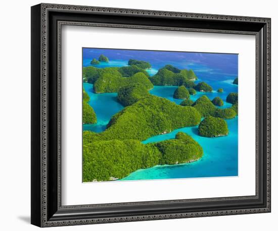 Rock Formations and Islets of the Rock Islands-Bob Krist-Framed Photographic Print