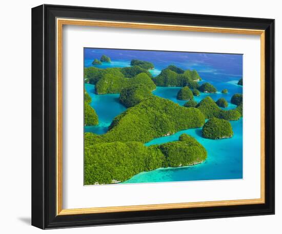 Rock Formations and Islets of the Rock Islands-Bob Krist-Framed Photographic Print