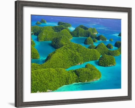 Rock Formations and Islets of the Rock Islands-Bob Krist-Framed Photographic Print