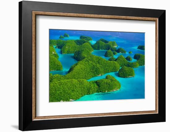 Rock Formations and Islets of the Rock Islands-Bob Krist-Framed Photographic Print