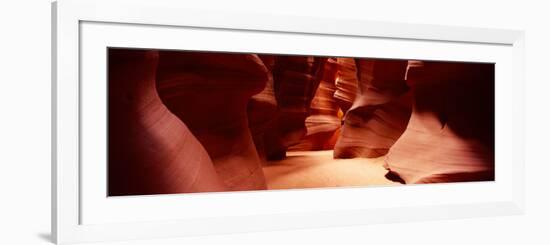 Rock Formations, Antelope Canyon, Lake Powell Navajo Tribal Park, Arizona, USA-null-Framed Photographic Print