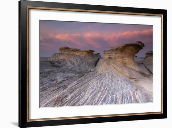 Rock Formations at Sunrise-A Periam Photography-Framed Photographic Print