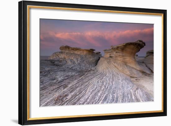 Rock Formations at Sunrise-A Periam Photography-Framed Photographic Print