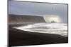 Rock formations at the beach of Reynisfjara, Vik, Sudurland, Iceland, Europe-ClickAlps-Mounted Photographic Print